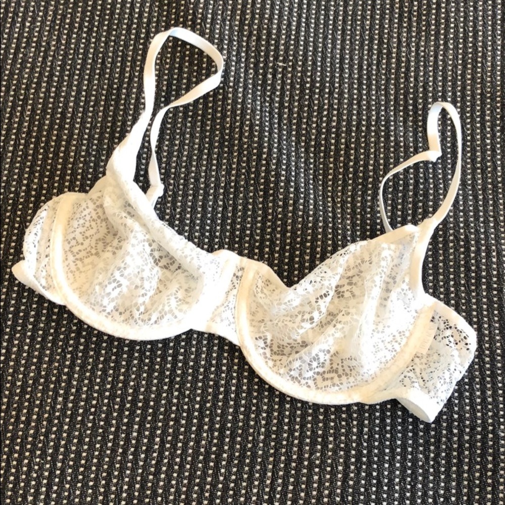 DKNY Modern Lace Sheer Demi Bra